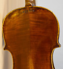 old vintage violin 4/4 geige viola cello fiddle stamped and label HOPF Nr. 205