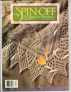 Spin Off magazine Summer 1996  Working with white, super soft baby sweater - Picture 1 of 2