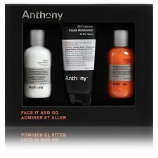 Anthony Basics Kit Glycolic Facial Cleanser Facial Moisturizer Deodorant Sealed