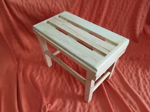 BANCO - JARDÍN de madera para niños. Largo 45 cms. - Imagen 1 de 8