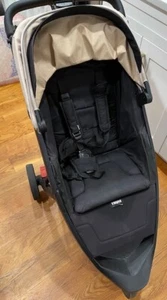 THULE SPRING CITY STROLLER (BLACK/MISTY ROSE) - Comes With Thule Raincover Free! - Picture 1 of 5