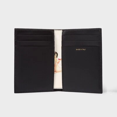 ⚡RARO⚡ PAUL SMITH Dama Desnuda Portatarjetas Dama Desnuda Cartera *NUEVA CON ETIQUETAS* ☎️ Foto 1 de 4