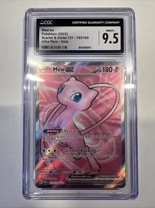 Mew ex 193/165 Sv: Scarlet & Violet 151 Holo - Picture 1 of 2