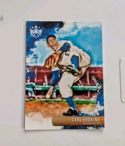 Carl Erskine - 2019 Panini Diamond Kings Baseball - Brooklyn Dodgers #8 - Picture 1 of 2