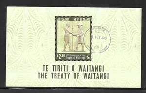 NEW ZEALAND 2015 175TH ANNIV. OF TREATY OF WAITANGI SG MS 3662 (1ST DAY C.T.O.) - Picture 1 of 1
