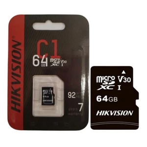 64GB Hikvision microSDXC UHS-I Memory Card A1 CL10 V30 - Zdjęcie 1 z 4