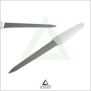 Professional Nail File Plastic Handle Extra False Nail Trimmer Nail Care Tools - Picture 1 of 3