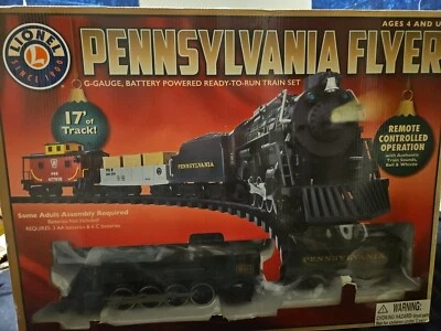 Lionel Pennsylvania Flyer Freight G-Gauge Train Set Battery Powered 7-11140 - Image 1 of 4