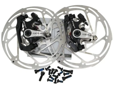 TRP MD-C605 Spyre DOBLE PISTÓN montaje en poste freno de disco de montaña con rotor de 160 mm Foto 1 de 4