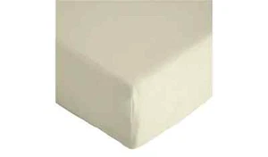HOME Double Bed Fitted sheet - Cream/ivory (59) - Picture 1 of 1