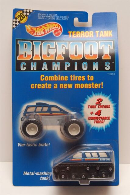 Bigfoot 4X4 HJN91-9993 1:64 Scale HOT WHEELS BIGFOOT® Muddy Version