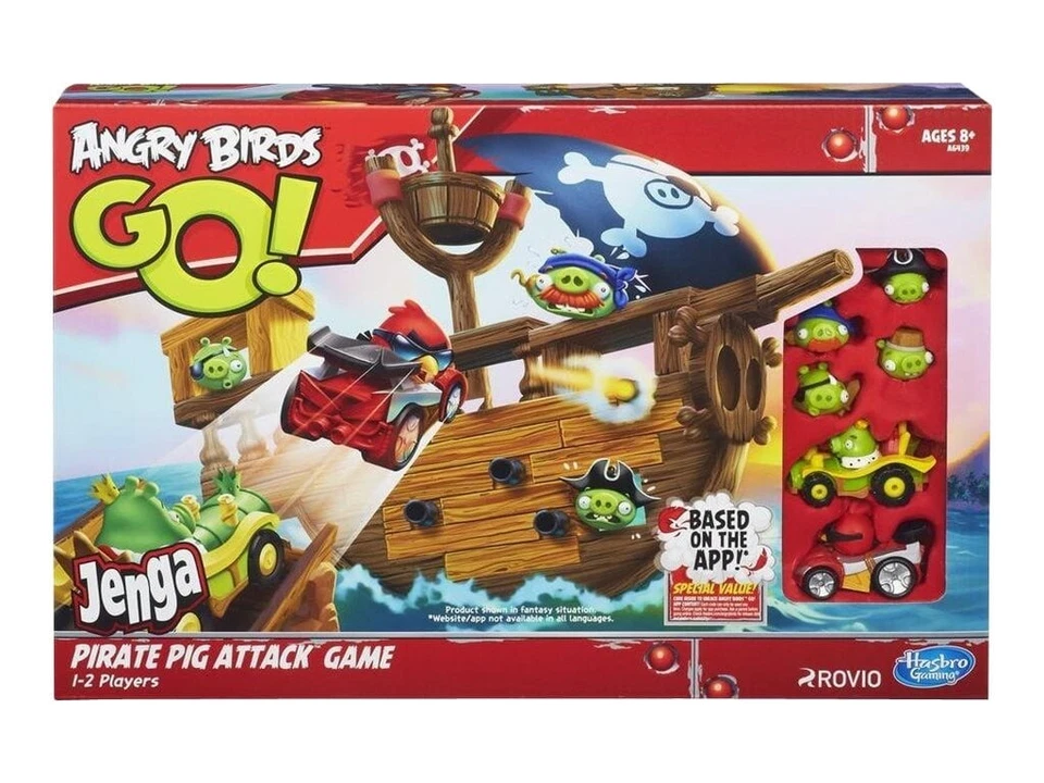Angry Birds GO! Piezas de repuesto para juego Pirate Pig Attack Jenga - ¡Tú eliges! Foto 1 de 1