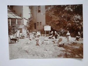 Birley House School Art Class Forest Hill London 1900s Large Photo - Picture 1 of 2
