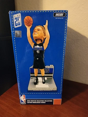 Dirk Nowitzki, 2015 6TH All-Time Leading Scorer 1 Of 500 Bobblehead Cover