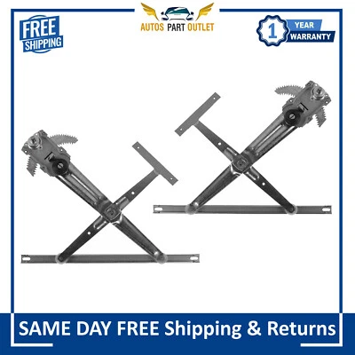 Nuevo par de reguladores de ventana delantera manual izquierda y derecha para Suzuki Samurai 1986-1995 Foto 1 de 4