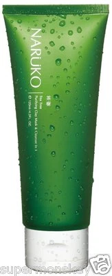 NARUKO TEA TREE PURIFYING CLAY MASK & CLEANSER IN ONE 120g - Image 1 of 4