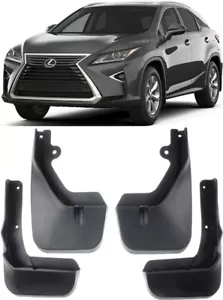 Genuine Splash Guards Mud Flaps FOR 2016-2019 Lexus RX RX200t RX300 RX350 RX450h - Picture 1 of 10