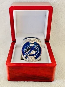 2020 Tampa Bay Lightning Stanley Cup Championship Ring W Box, 🇺🇸 SHIP - Picture 1 of 4
