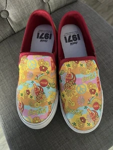Rare NEW Coca Cola 1971 Unity Collection shoes size 10 Multicolor - Picture 1 of 6