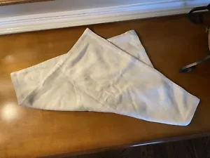 West Elm Silk Hand Loomed Pillow Cover 20x20 White NWOT - Picture 1 of 2