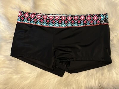 Pantalón Corto de Natación South Point Negro Colorido Borde 14 Foto 1 de 4