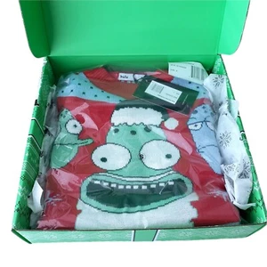 Solar Opposites Christmas Sweater Size S Ugly Holiday Animated TV Show Small - Picture 1 of 4