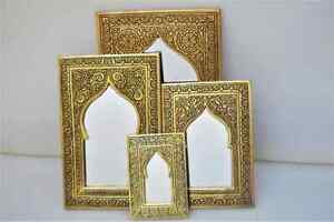 Gold Wall Mirror Decor, Handmade Moroccan Mirror, Nursery Decor, Wall Decor