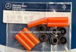 Mercedes Benz S430400E 600SEL 500SEL 500E G 55 AMG 92-11 Valve Seals 1120500058 - Picture 1 of 3