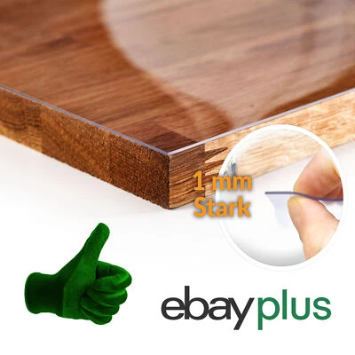 Tischdecke transparent Tischfolie Tischschutz Schutzfolie PVC Folie 1mm ANRO  - Bild 1 von 2