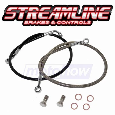 Streamline Rear Brake Line Kit for 2006-2007 Yamaha YFZ450 Bill Balance vg - Изображение 1 из 4