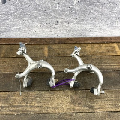 Juego de pinzas de freno Shimano BR-Z57 vintage par tuercas delanteras traseras hechas en Japón Foto 1 de 4