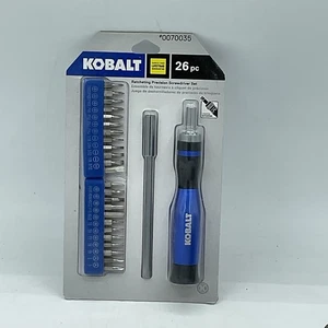 Kobalt Racheting Präzisions-Schraubendreher-Set - 26-teilig - neu - Bild 1 von 7