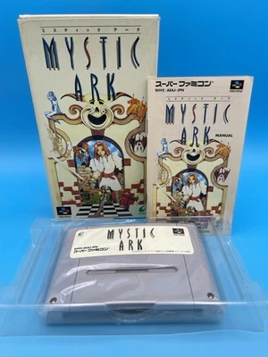 MYSTIC ARK Super Famicom Super Nintendo ENIX JRPG CIB - US Seller! - Image 1 of 4