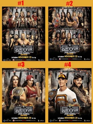 Survivor Series - War Games 2025 Official Poster