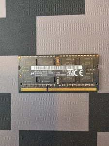 OEM MICRON 8GB 2RX8 PC3L-14900S-13-13-F3 MT16KTF1G64HZ-1G9P2 — Tested - Picture 1 of 2