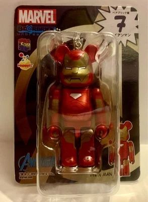Marvel Comics Japan Medicom Bearbrick Happy Lottery 100% Figure: Iron Man #7 - Image 1 of 2