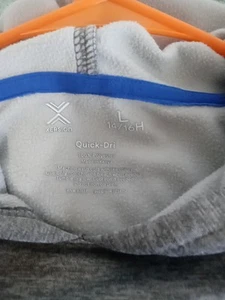 Xersion Boy's Grey Hoodie Size L (14-26H) Quick Dri - Picture 1 of 6