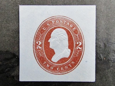 nystamps US Cut Square Stamp # U262 Mint H       N28x2950 - Image 1 of 2