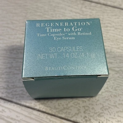 BeautiControl Regeneration Time to Go ~ 30 Eye Capsules with Retinol - Image 1 of 3