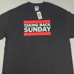 Vintage Taking Back Sunday Band T Shirt Adult XL Alternative Emo Punk 2000s - Picture 1 of 6