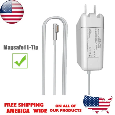 Cargador adaptador de corriente alterna punta L 60W para Apple MacBook Pro modelos 2009-2011 Mags 1 Foto 1 de 4