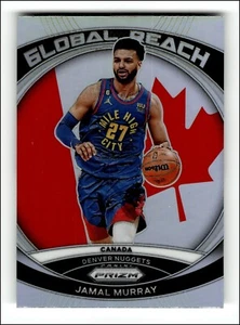 2023-24 Panini Prizm Global Reach Prizms Silver #9 Jamal Murray - Picture 1 of 2