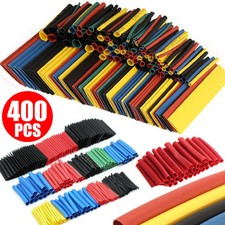 400pcs Heat Shrink Tubing Insulation Shrinkable Tube 2:1 Wire Cable Sleeve Kit