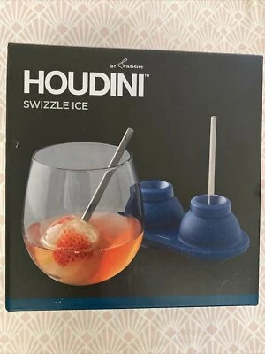 Molde de hielo Houdini Swizzle de bebida de conejo palos Swizzle de acero inoxidable nuevo Foto 1 de 4