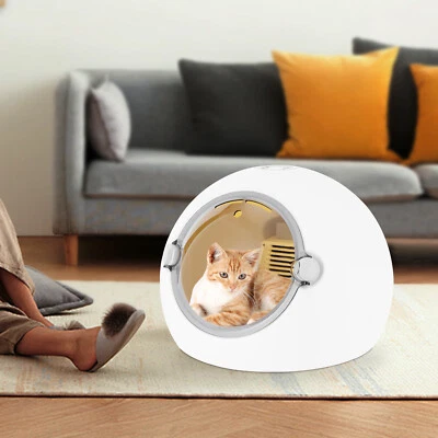 Máquina Secadora de Mascotas, Caja Secadora Portátil para Gatos, Máquina Secadora para Cachorros Cómoda NUEVA Foto 1 de 4