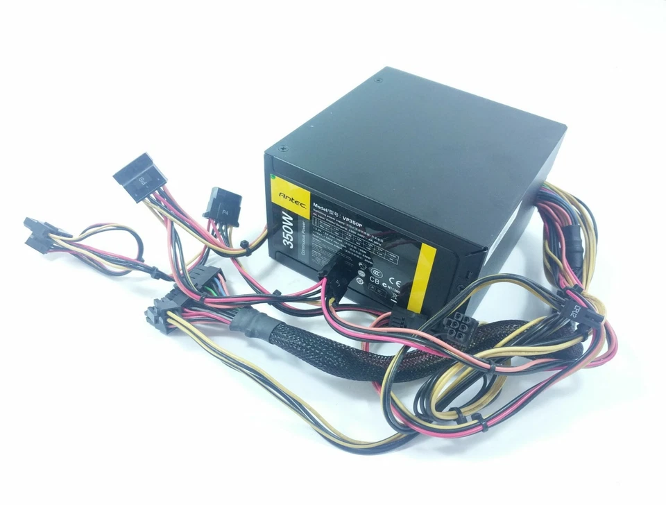 Antec VP350P 350W ATX 20+4 Pin ATX Desktop PSU Power Supply - Image 1 of 1