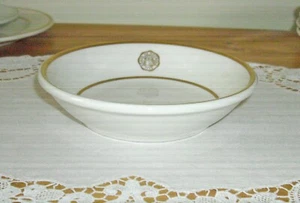 Vintage Syracuse China STATE of GEORGIA Seal Gold Rim 5" Fruit Bowl ~ - Picture 1 of 6