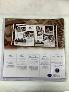 CREATIVE MEMORIES 12 x 12 WHITE Pages 15 Sheets Sealed 2004 - Picture 1 of 3
