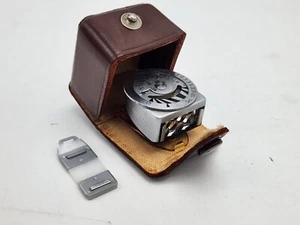 *Parts* Leica Meter 2 Shoe Mount Selenium Light Exposure Meter w/ Diffuser, Case - Picture 1 of 7