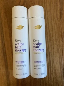 x2 Dove Scalp + Hair Therapy Strengthening Conditioner 9.25 fl oz / 273 ml each - Picture 1 of 1